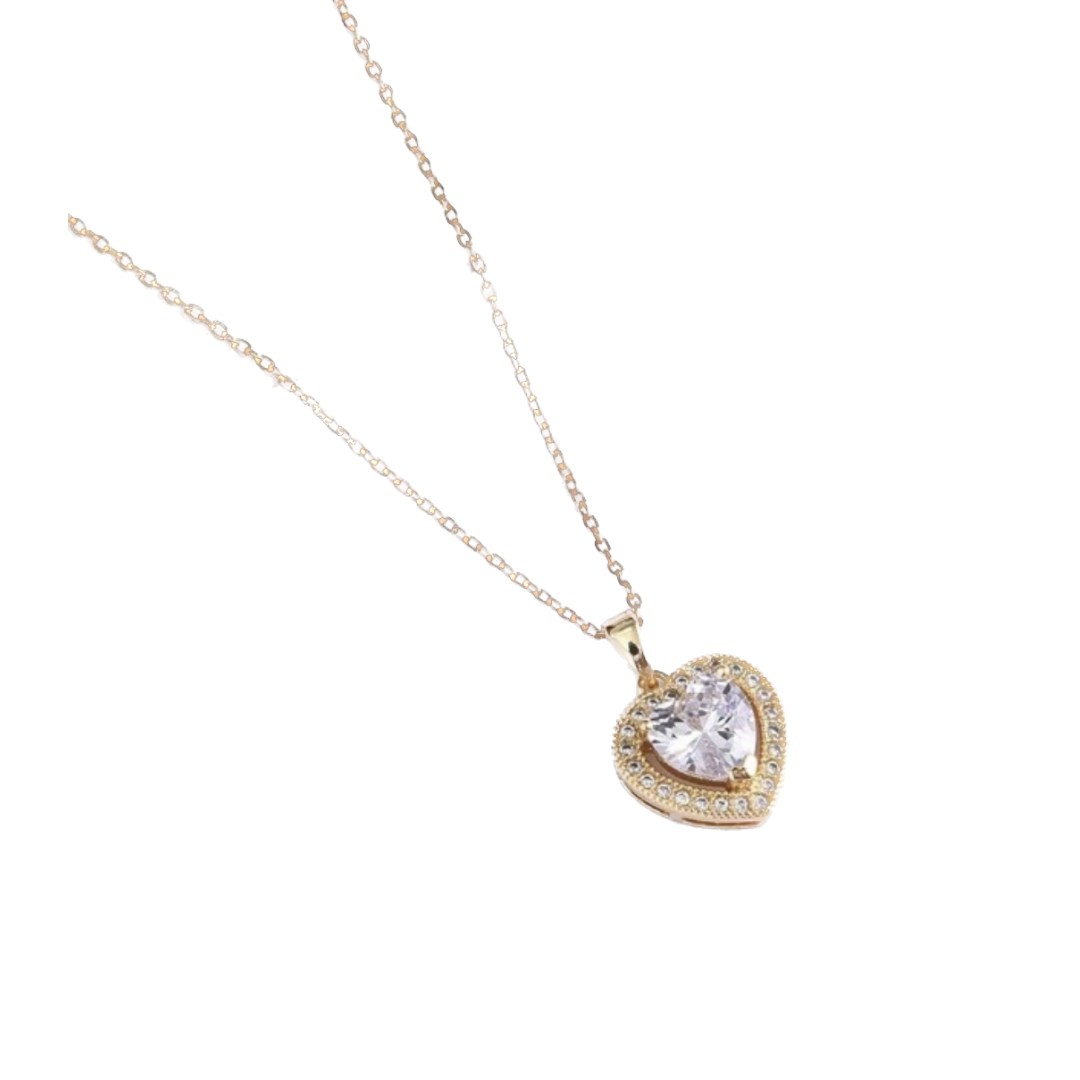 Dainty heart necklace