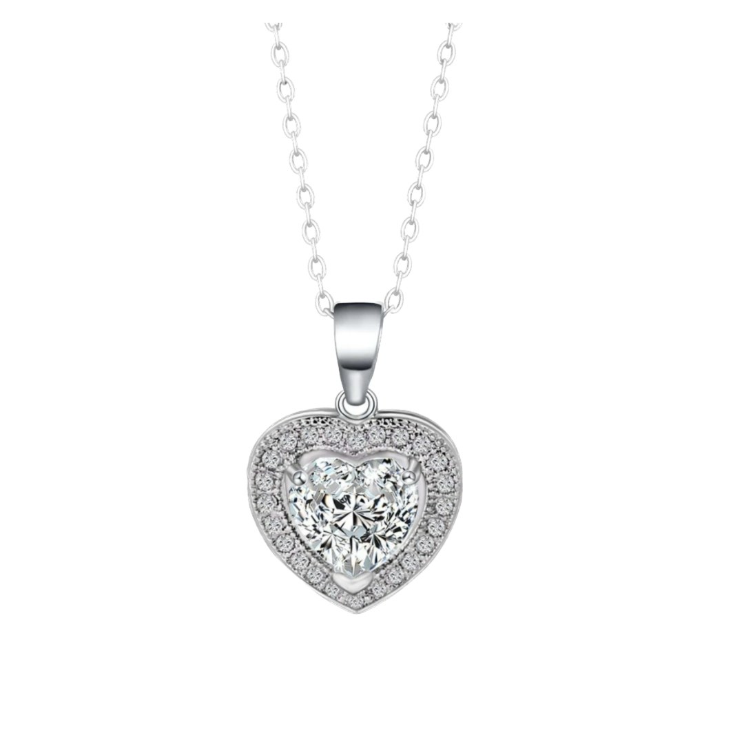 Dainty heart necklace