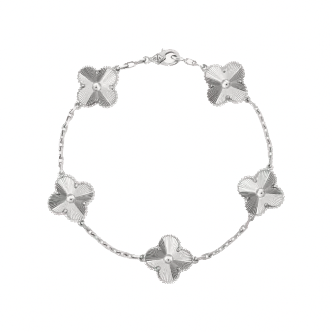 Vintage clover bracelet | Silver