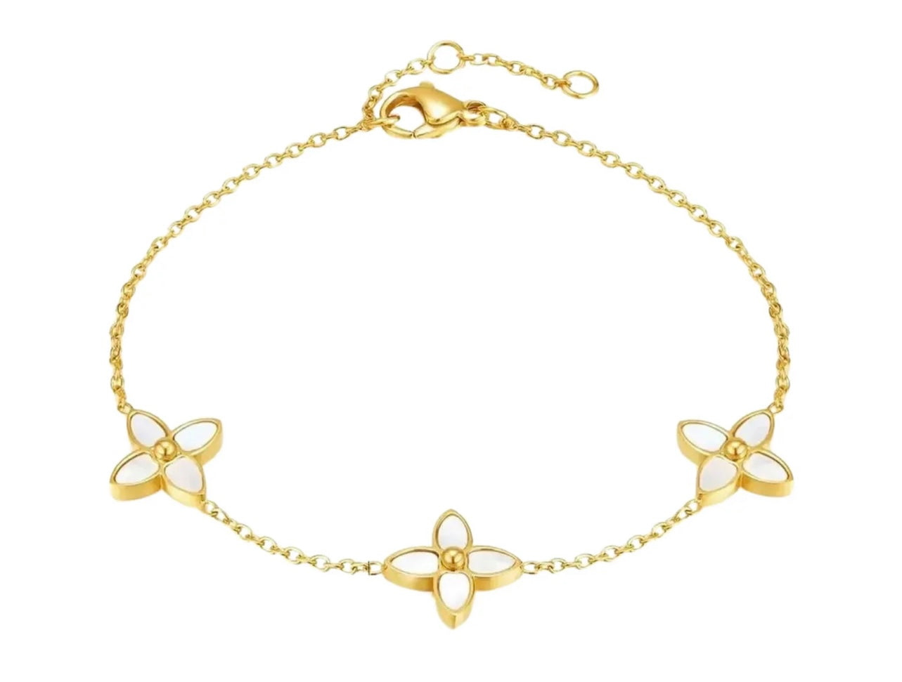 Melrose clover bracelet