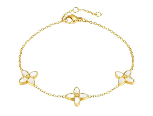 Melrose clover bracelet
