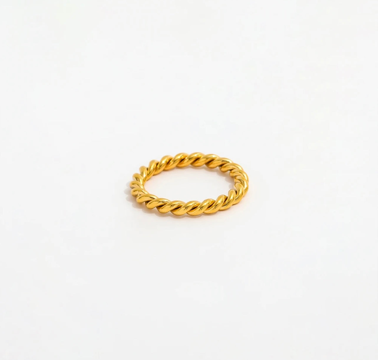 “Twist of Sunshine” ring