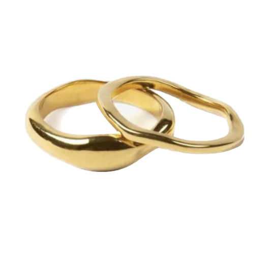Ocean wave ring | waterproof