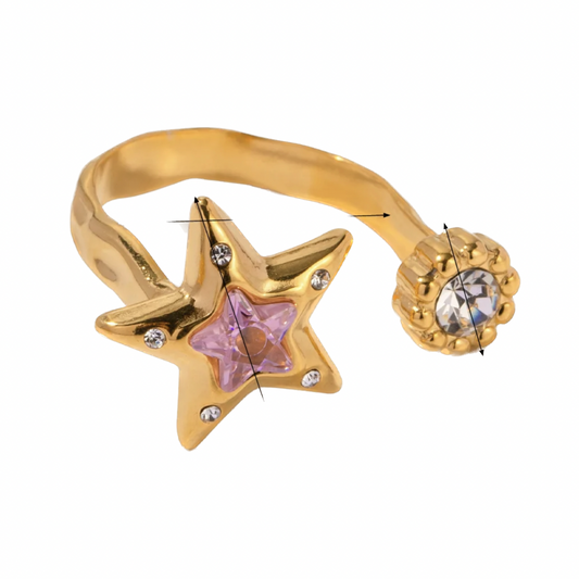 “Summer Starglow” ring