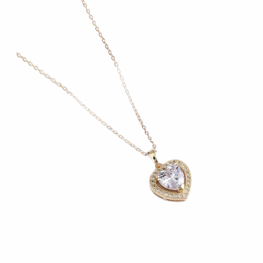 Dainty heart necklace