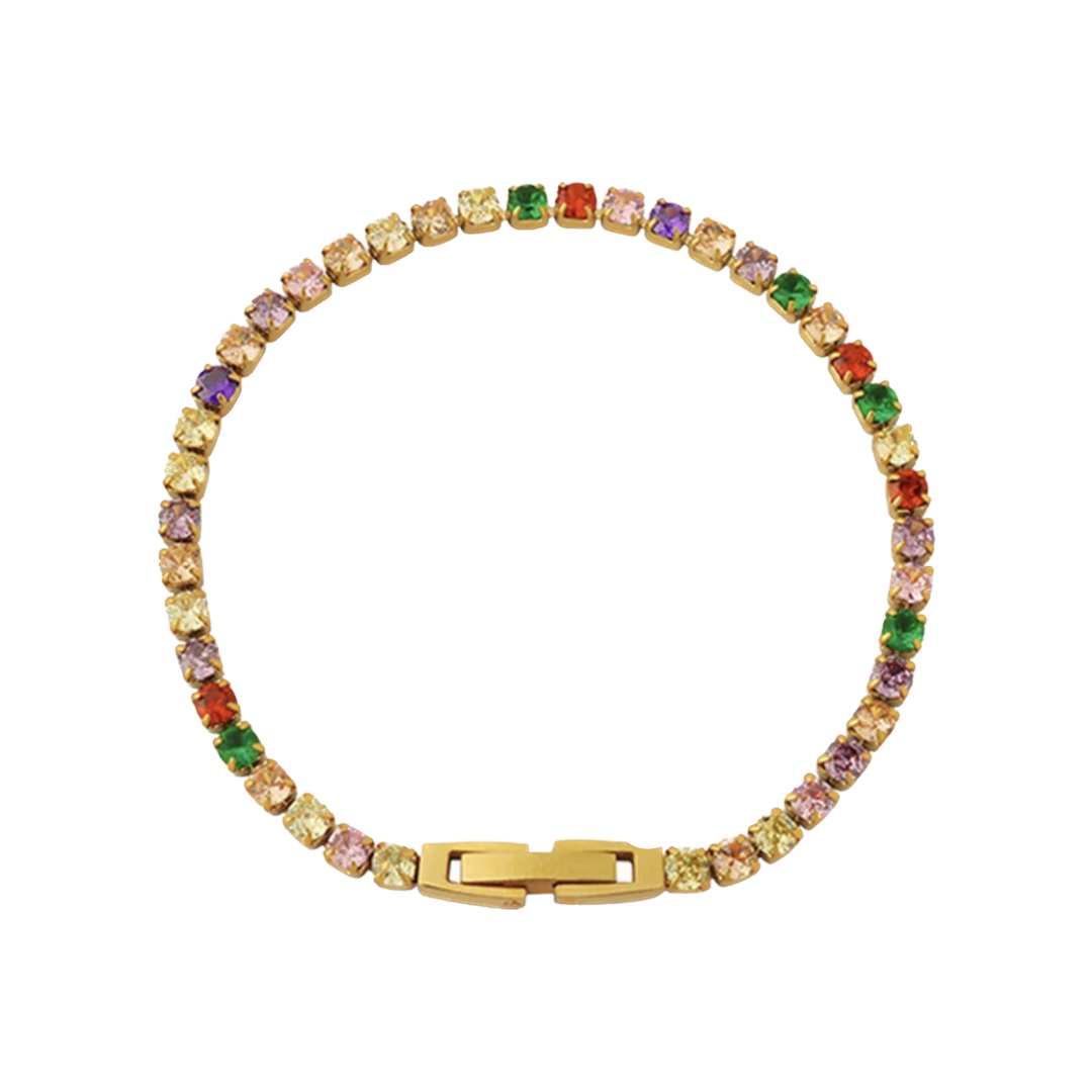Waterproof tennis bracelet | Multi